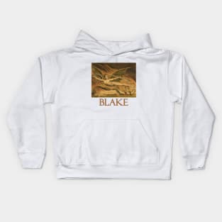 Satan Exulting Over Eve by William Blake Kids Hoodie